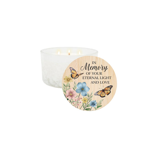Carson Candle, White