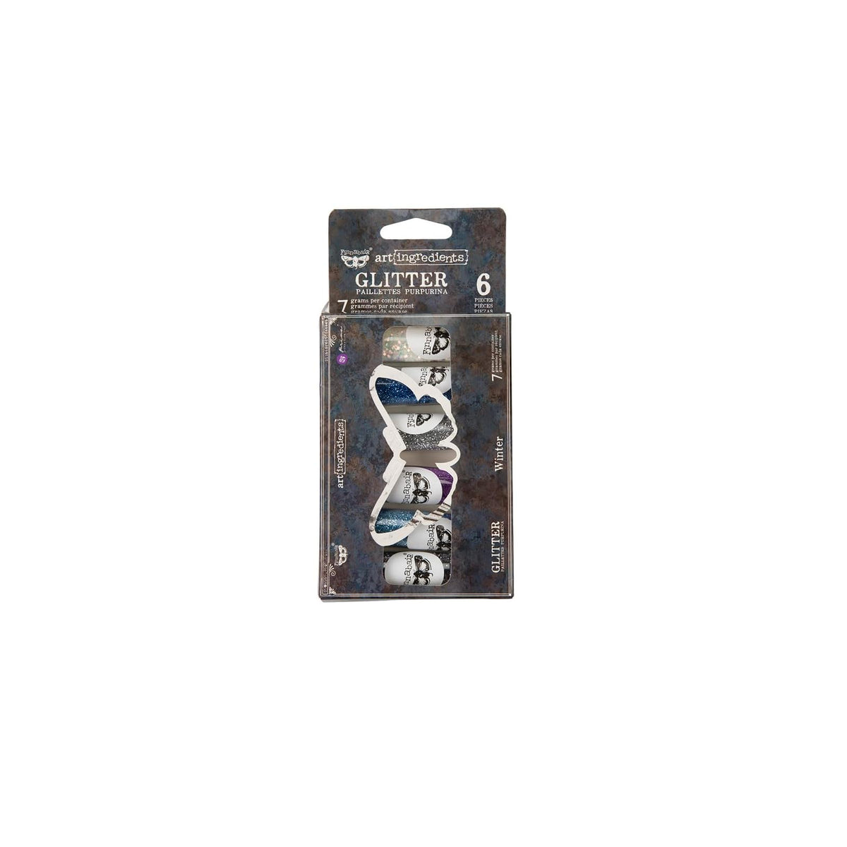 PRIMA MARKETING INC Glitter, Glitter Set - Winter - 6 bottles x 10 grams each, A