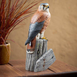 Wild Wings Kestrel Sculpture by Randal Martin