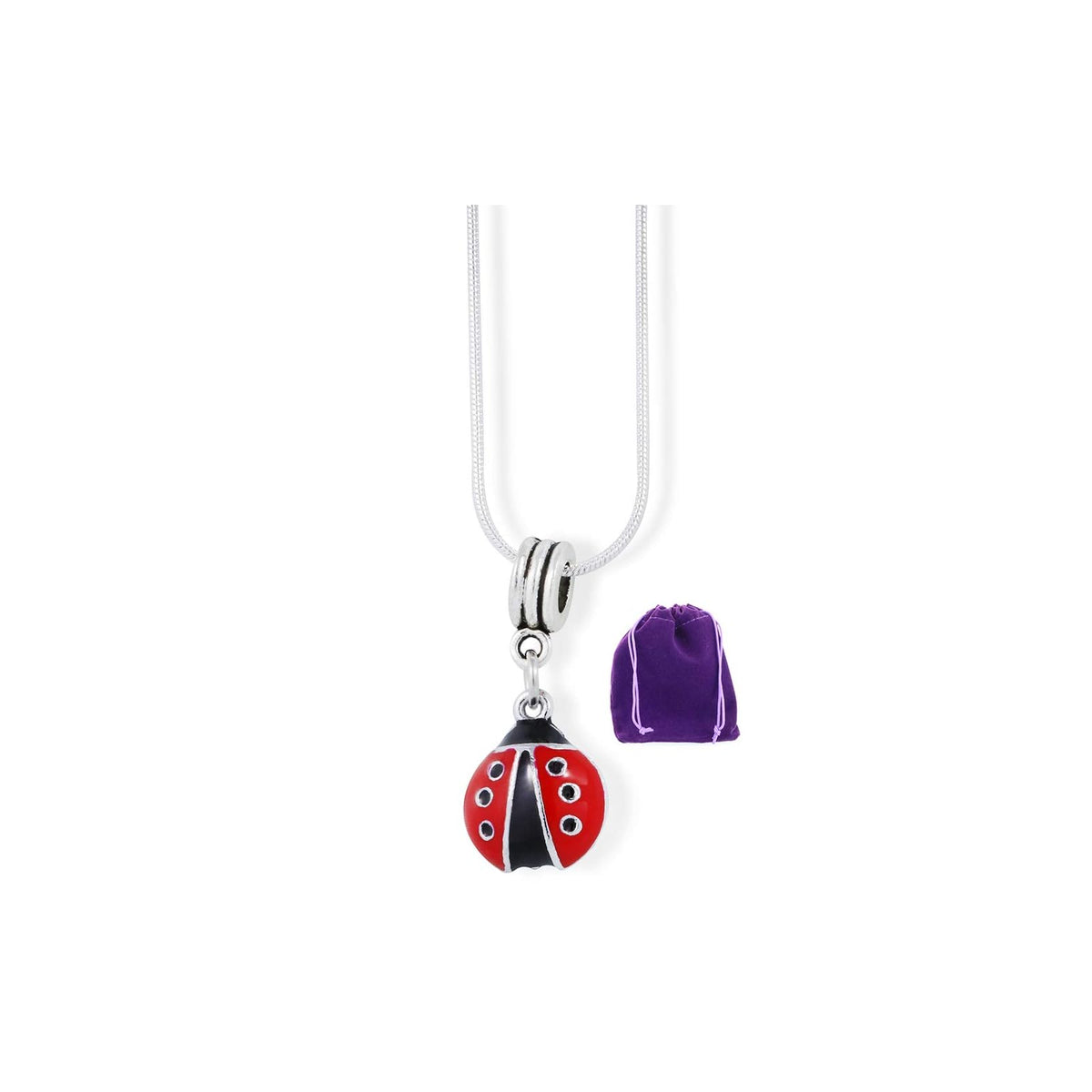 Dave The Bunny Necklace, Black, Chain,Charm