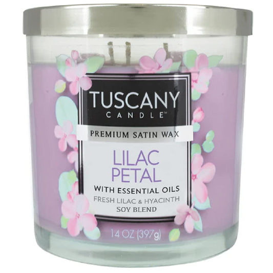 Empire Candle Armis Tuscany Lilac Petal Candle, 14 Ounce,673580