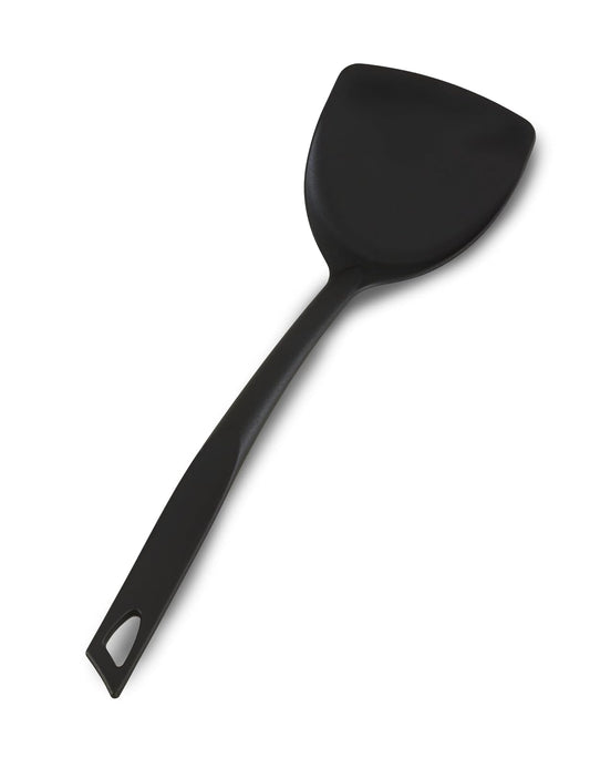 Norpro Nylon High Heat Solid Turner, Black