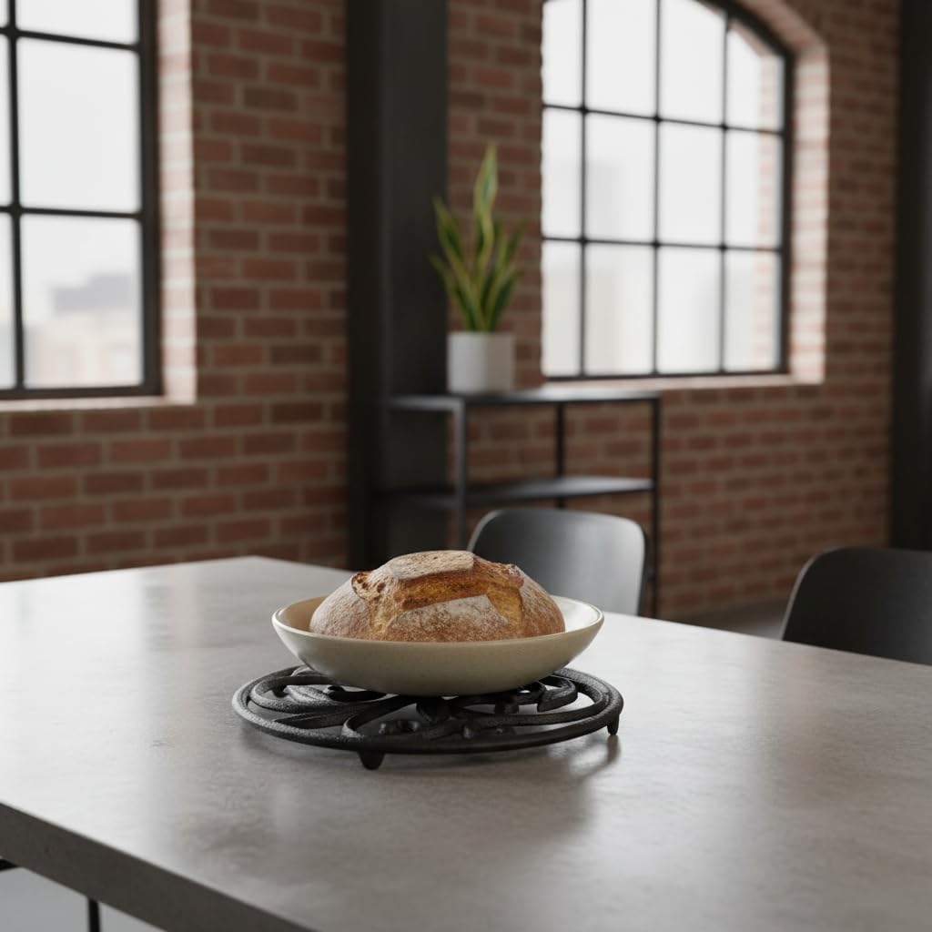Comfy Hour Trivet, Black, Lodge