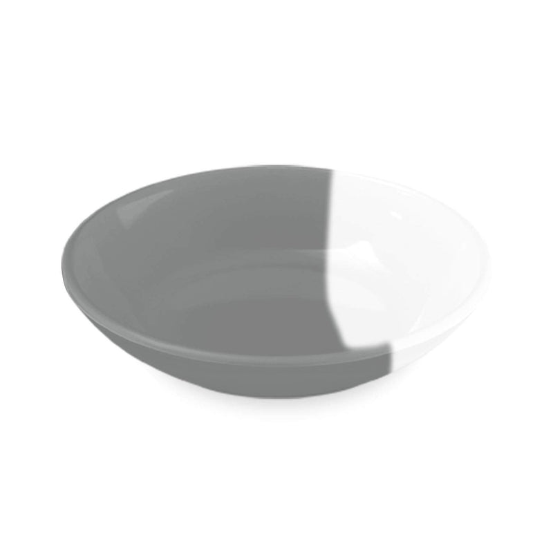 TarHong Dual Pet Saucer, Grey, 5.2", 0.75 Cup, Melamine