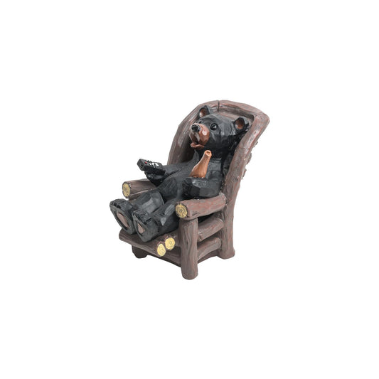Lipco Figurine, 3.7-Inch, Black, Brown