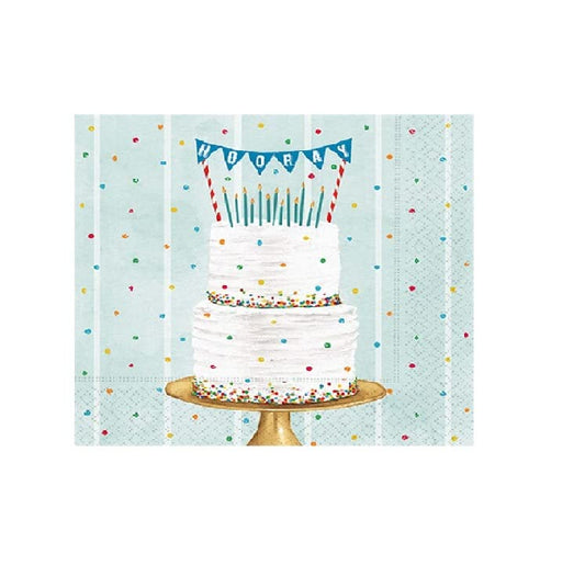 Design Design Cake and Confetti Napkin-Luncheon