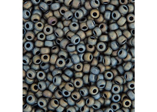 John Bead Craft Bead, 11/0, Tawny Gray Matte Metallic
