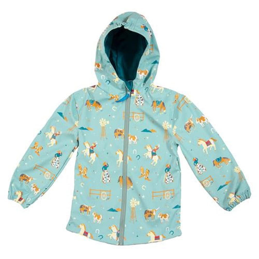 Stephen Joseph Kids Raincoat, Western, 6/6X