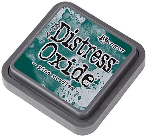 Ranger Tim Holtz Distress Oxides Ink Pad-Pine Needles 3 x 3 x 0.75