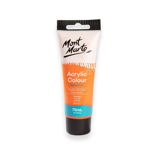 Mont Marte Acrylic Paint Studio 75ml - Orange