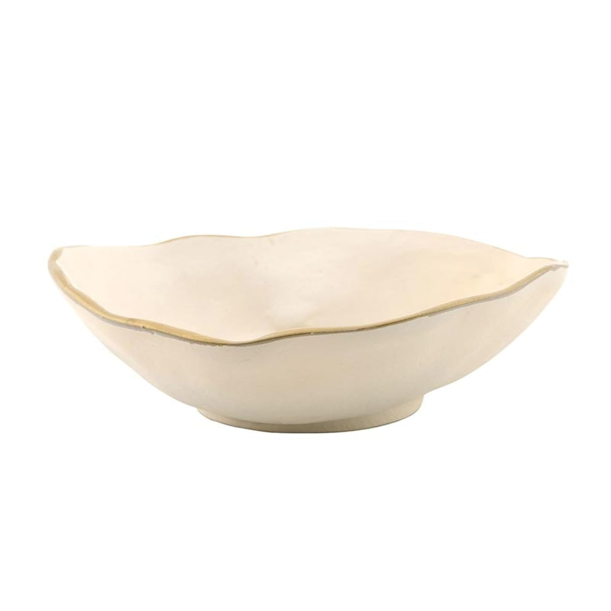 Santa Barbara Design Studio Dishware Bowl, 6.5" Dia x 2" H, Ivory