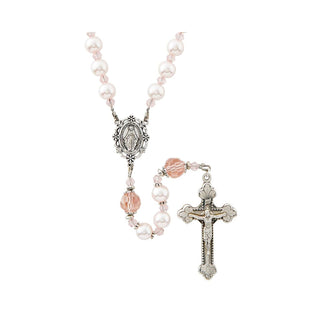 Christian Brands Necklace, Blush pink, Retro