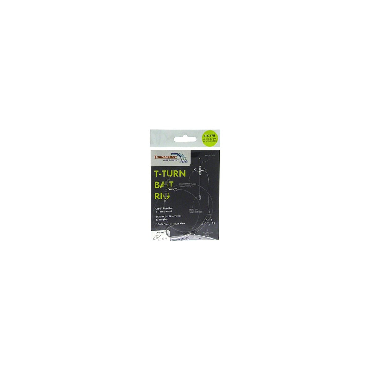 Thundermist Lure Company Fishing Hook, Clear, Modern