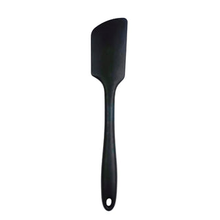 RSVP International (ESP-WH) Ela's Favorite Silicone Spatula, Black, 11" | BPA-Free Silicone | Scrape Batters, Flip Eggs, Ice Cakes, & More | Dishwasher Safe & Heat Resistant | Cooking, Baking & More