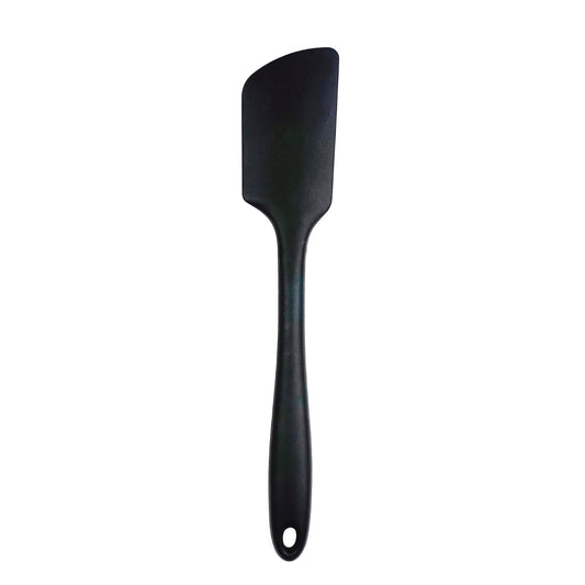 RSVP International (ESP-WH) Ela's Favorite Silicone Spatula, Black, 11" | BPA-Free Silicone | Scrape Batters, Flip Eggs, Ice Cakes, & More | Dishwasher Safe & Heat Resistant | Cooking, Baking & More