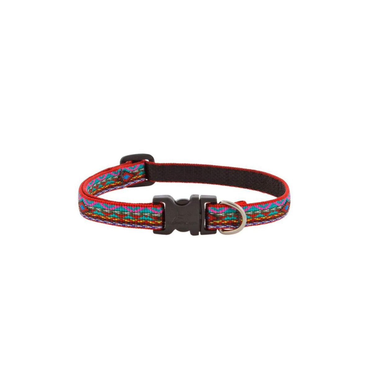 LupinePet Animal Collar, 1/2" wide; 8-12" long, Multi-colored