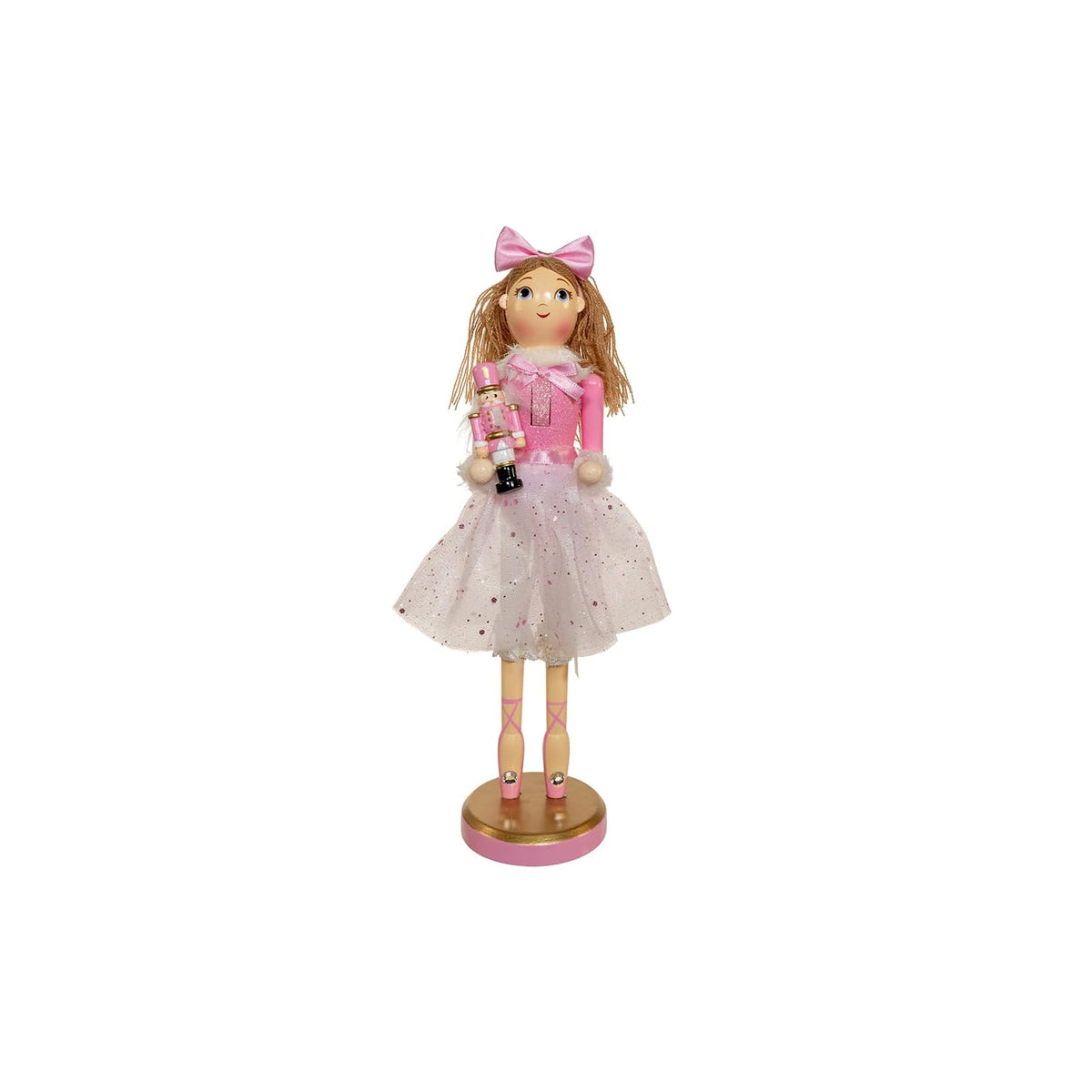 Kurt S. Adler Figurine, 12-inch, Pink