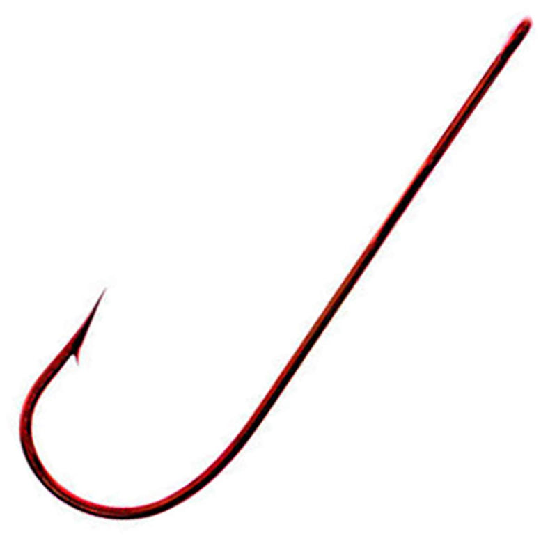 Mr. Crappie Fishing Hooks, Red (6-Pack)