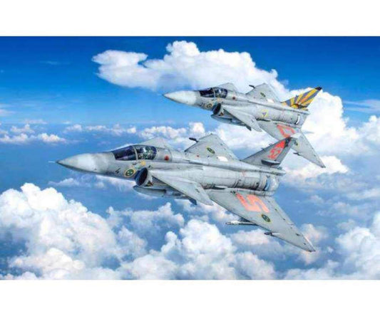 MRC Italeri ITA2785 1:48 Saab JA 37 / AJ 37 Viggen [Model Building KIT]