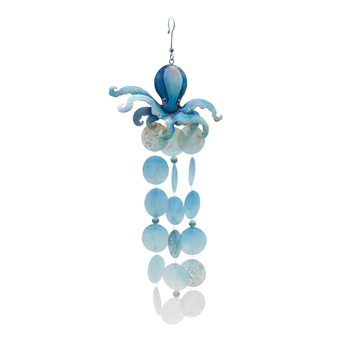 Beachcombers Wind Chime, Blue, Modern