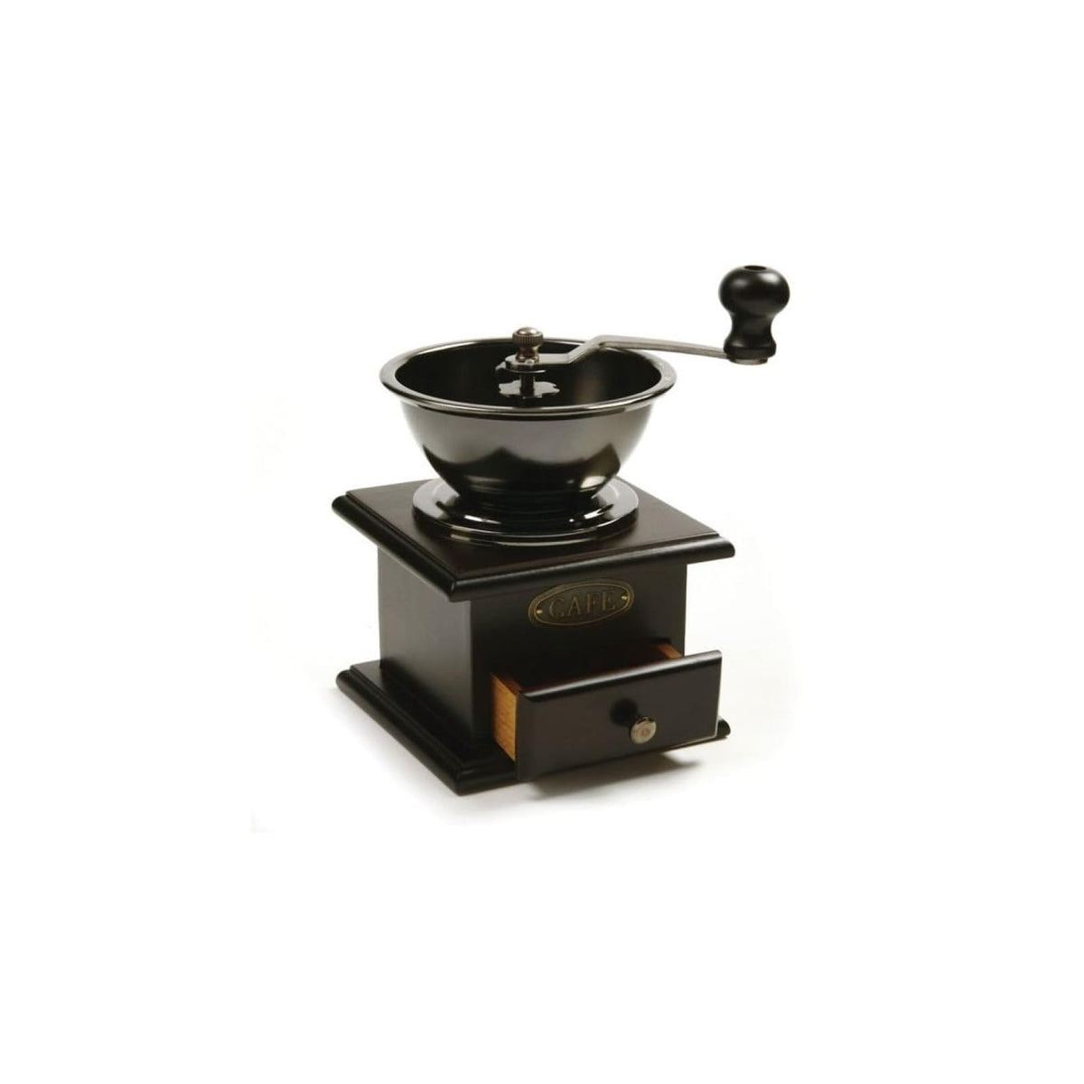 Norpro Manual Food Mill Grinder, 8" x 4.5" x 4.5", Chestnut Finish