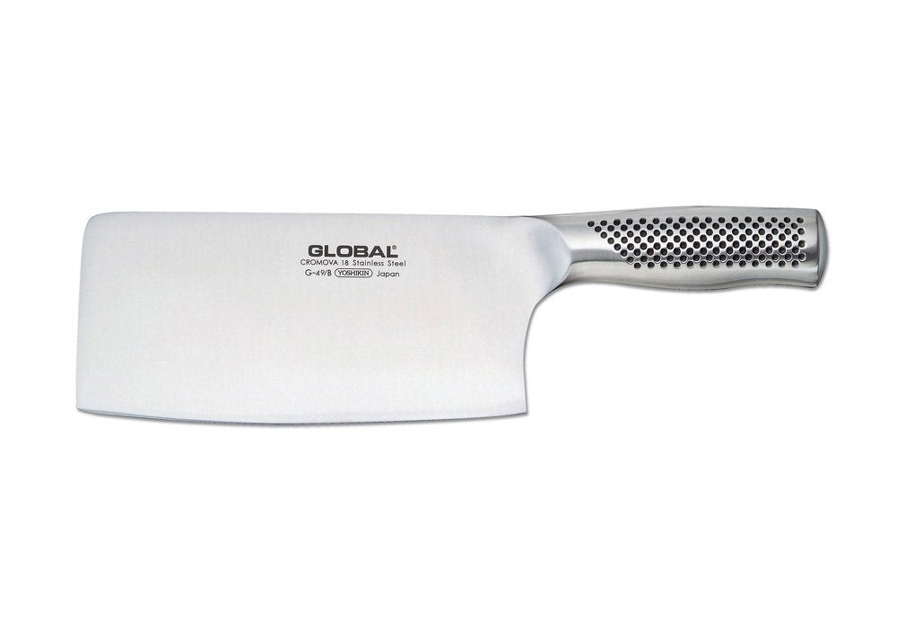 Scanpan Global Kitchen-Knives Chop & Slice 7-Inch Chinese Chef's Knife/Cleaver, Stainless Steel