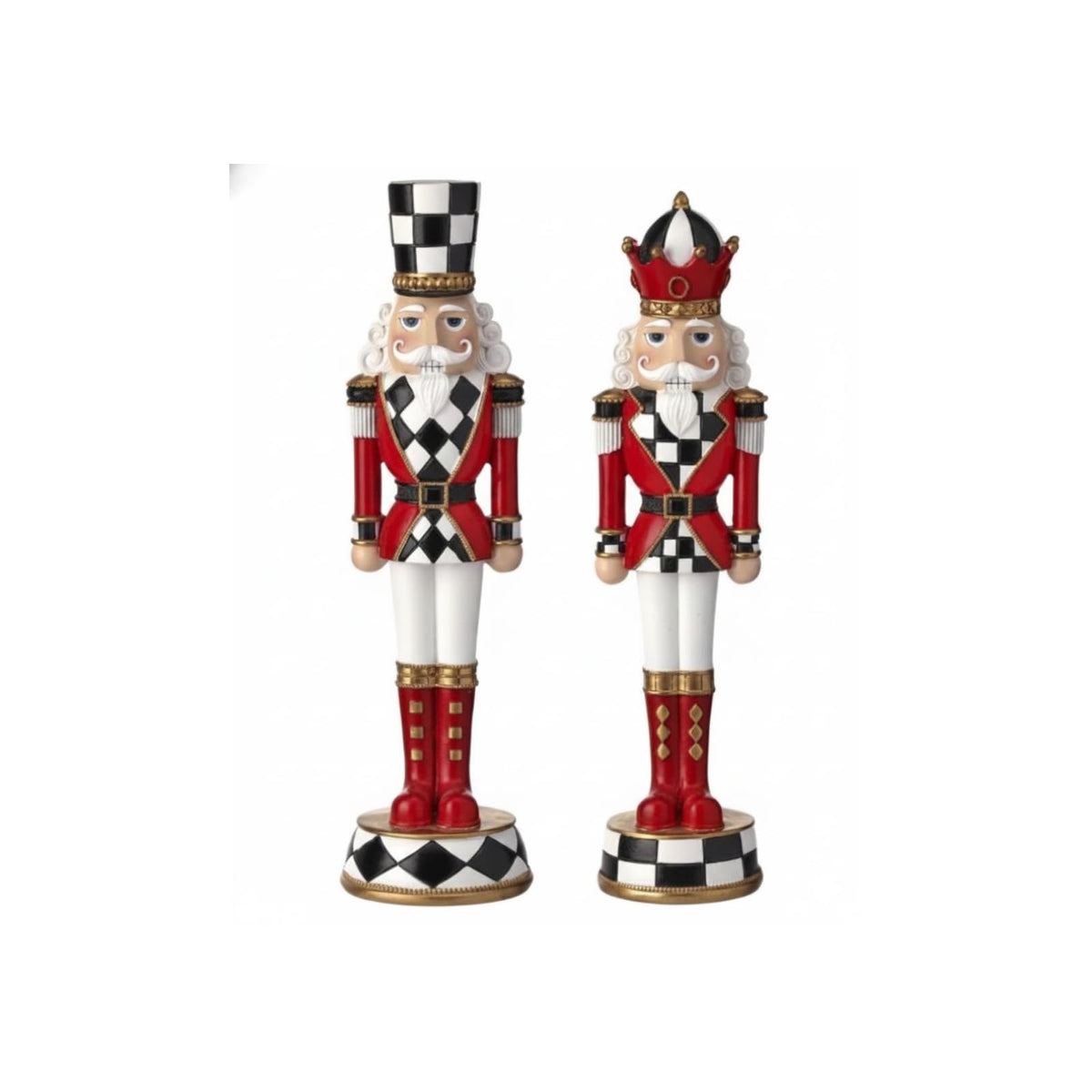 Regency International Figurine, 13-Inch, Red Black White