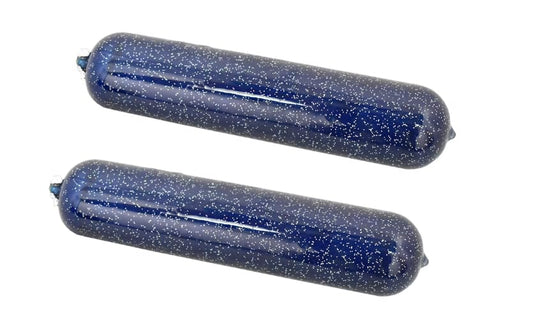 MagBay Lures Deep Drop Weights - Offshore Fishing (3lb (2pcs), Blue Vinyl)