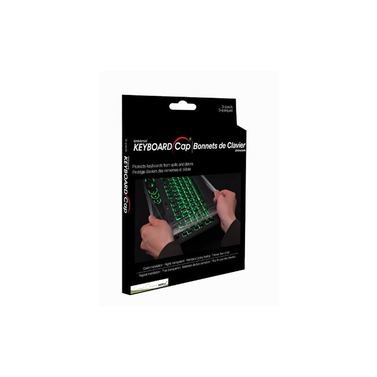 Green Onions Supply Electronic Device Skin, Universal - 3 pack, Transparent