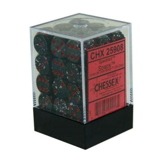 Chessex Dice Block with 36 d6 Speckled Space