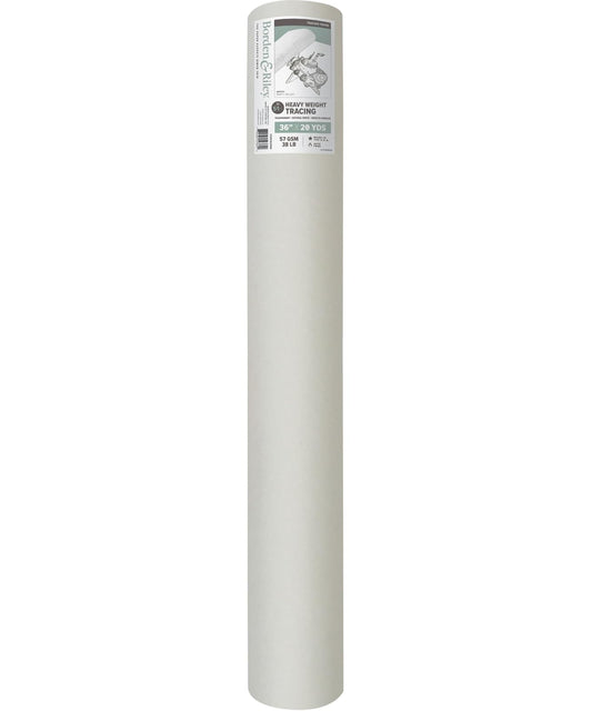 Chartpak Borden & Riley #51H Heavyweight Tracing Paper Roll, 36" x 20 Yards, 57 GSM/38 LB, 1 Roll Each (51HR362000)