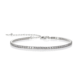 namana Bracelet, Adjustable, Silver