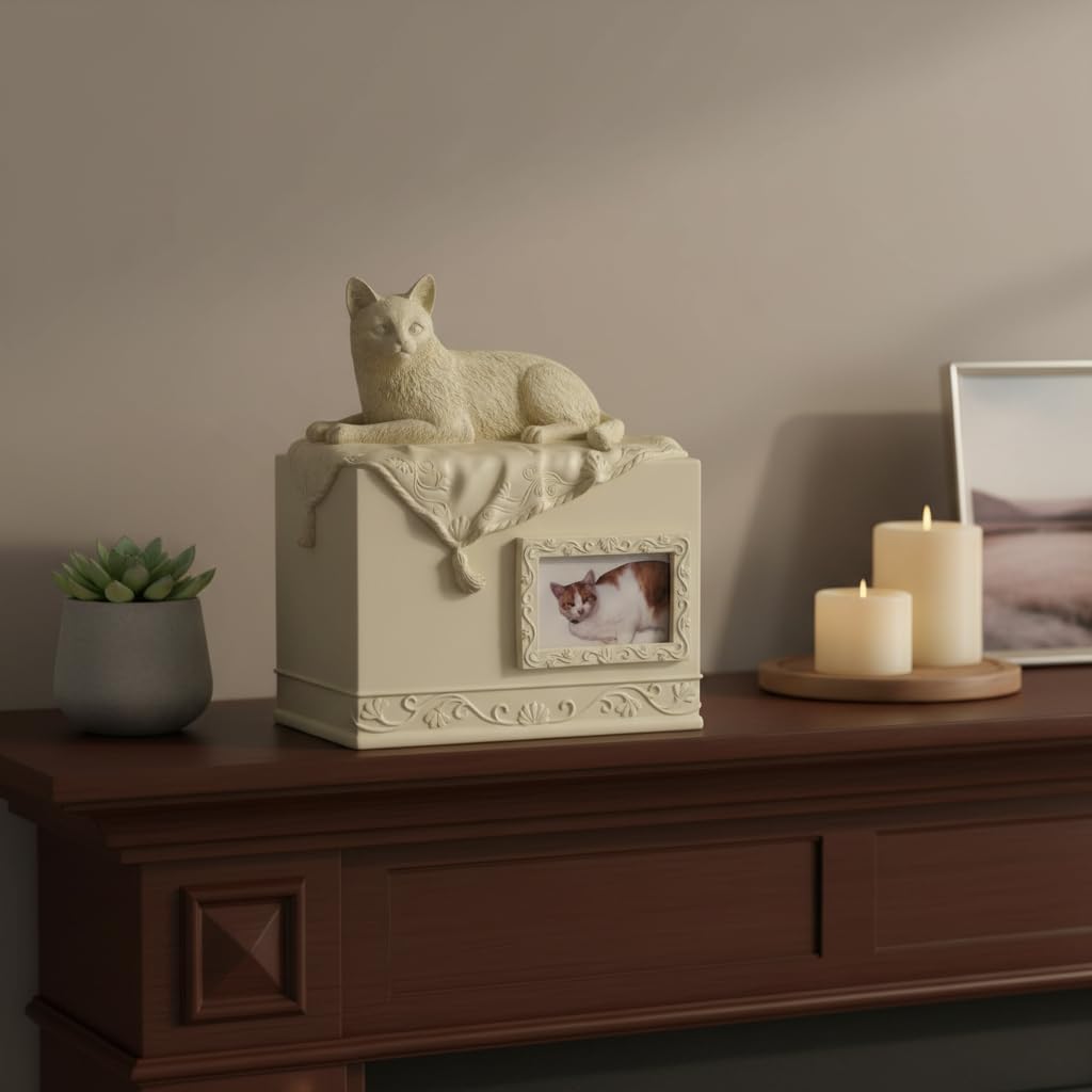 Comfy Hour Pet Urn for Cat 75 Cubic Inch