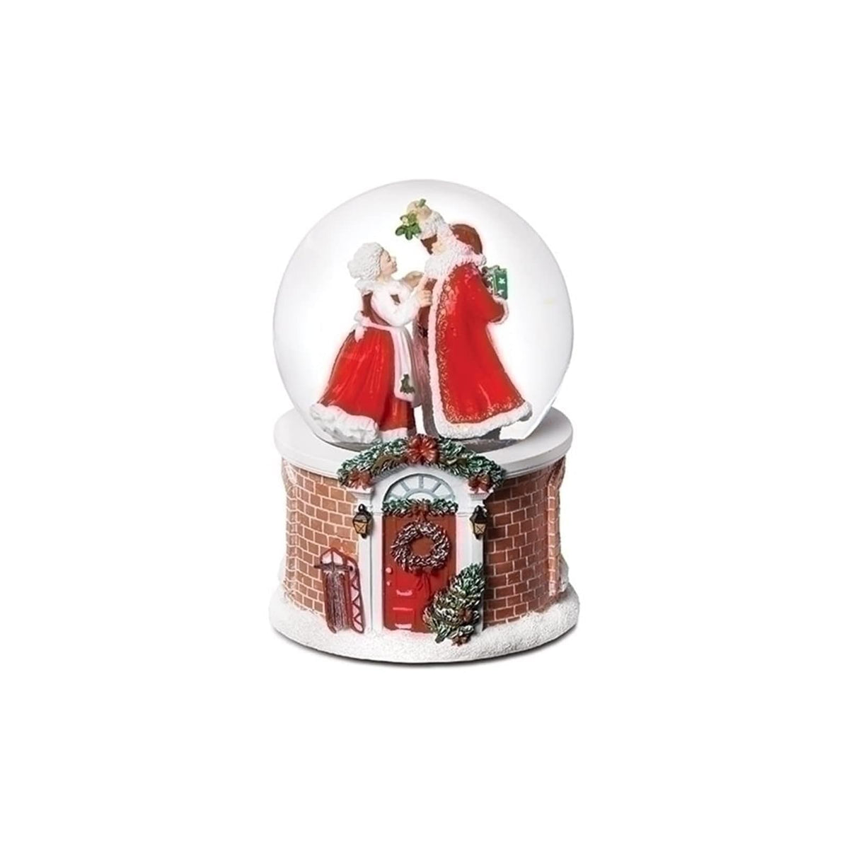 Roman Snow Globe, Clear, Multicolored, Classic