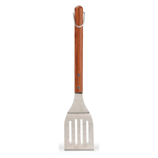 RSVP International Endurance BBQ Grilling Tools, Spatula/Flipper 18", Rosewood Handle