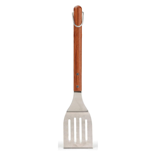 RSVP International Endurance BBQ Grilling Tools, Spatula/Flipper 18", Rosewood Handle