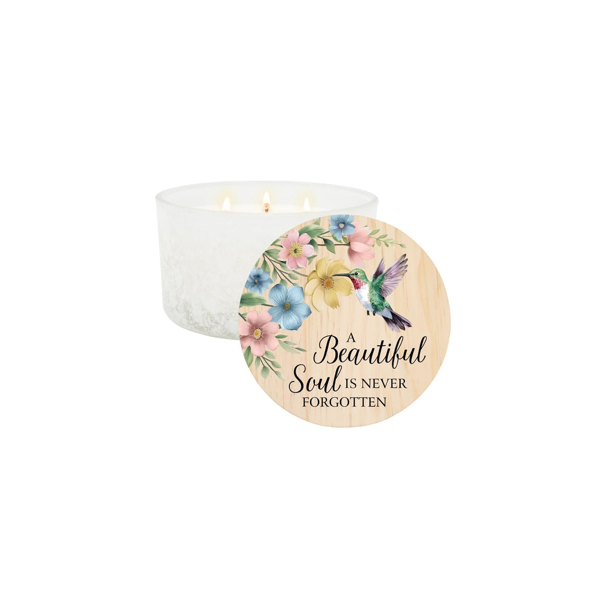 Carson Candle, White