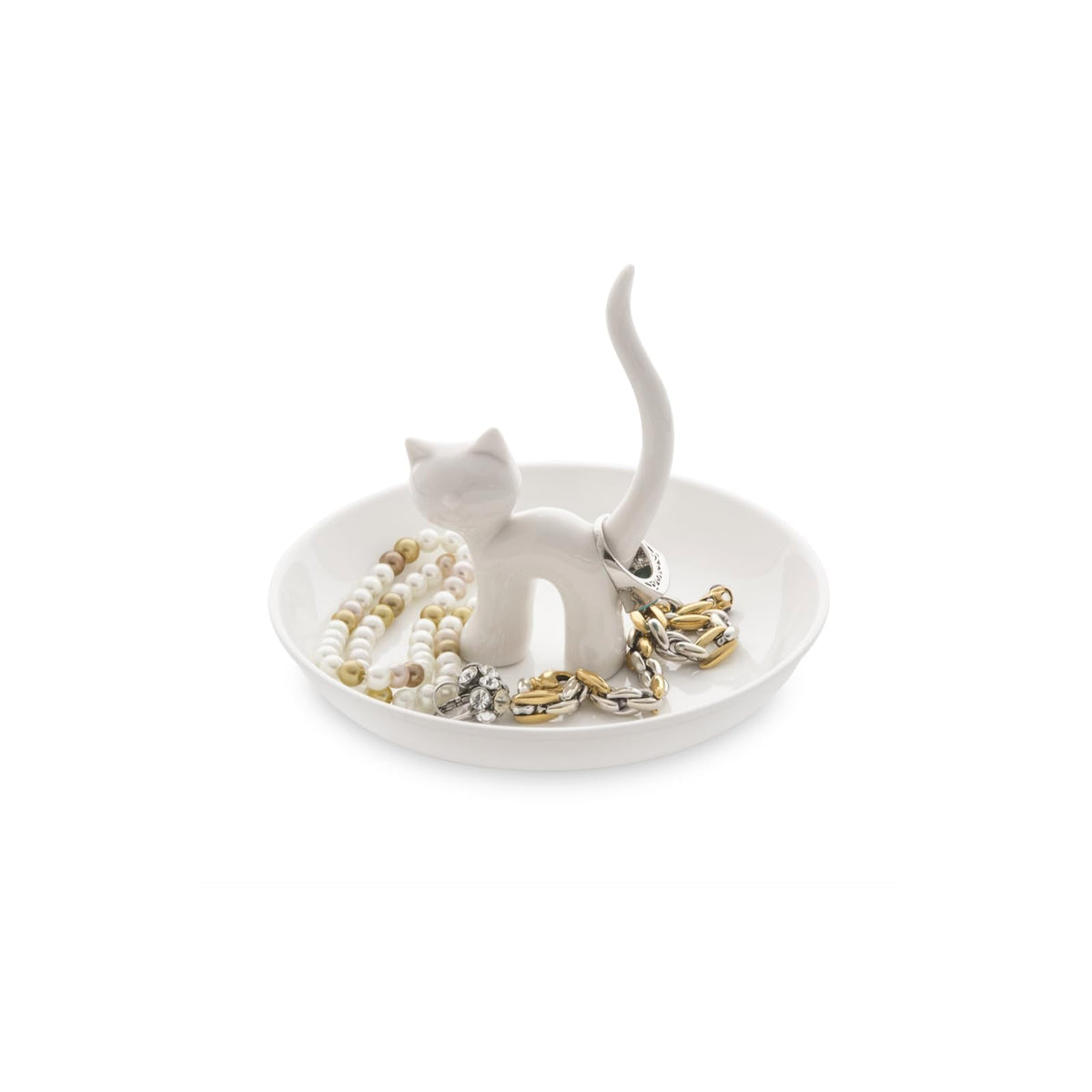 Balvi Jewelry Storage, Gatto XL, White