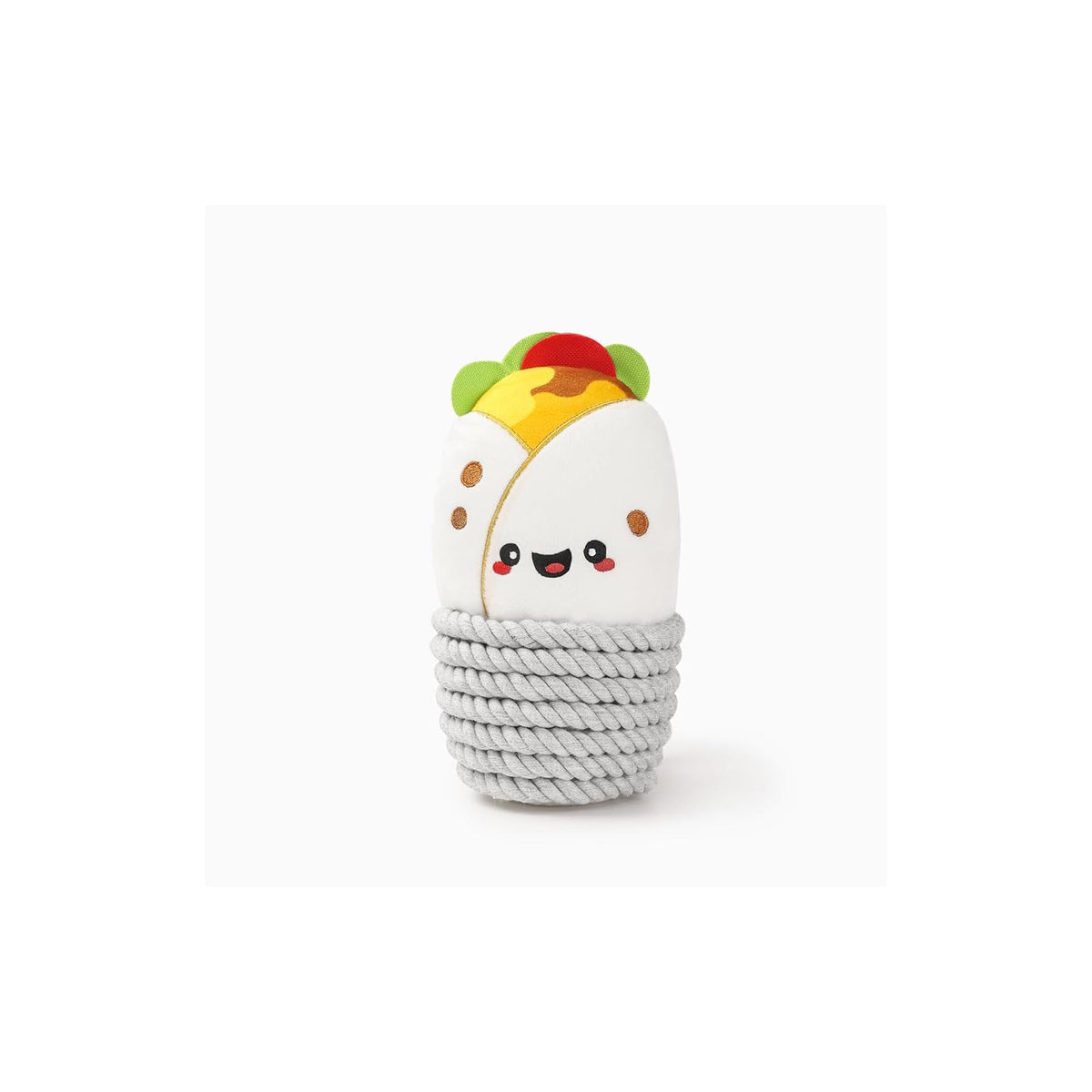 HugSmart Pet Toy, 7.5"x4"x3", White