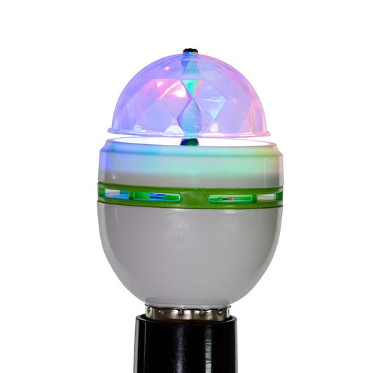 Kurt Adler LED Full Color Rotating Disco Lamp