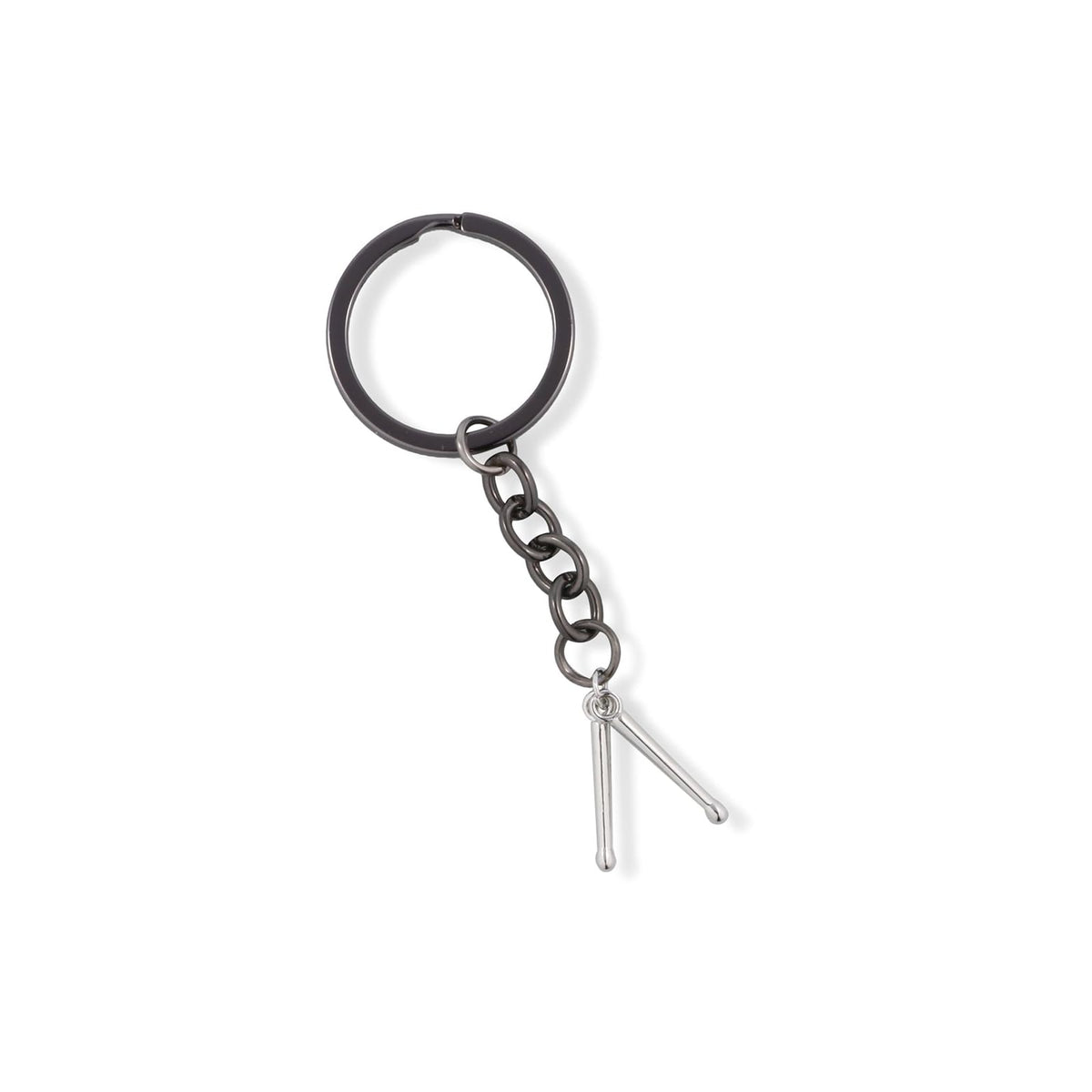 Dave The Bunny Keychain, Medium, Silver