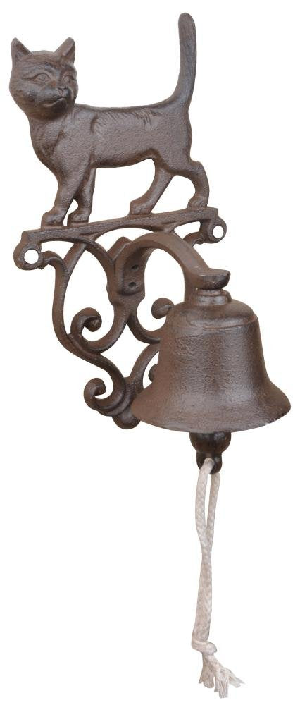 Esschert Design Rustic Cast Iron DB82 Doorbell Cat