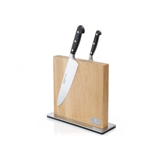 Zassenhaus Knife Block, 11" x 3.5", Natural Oak