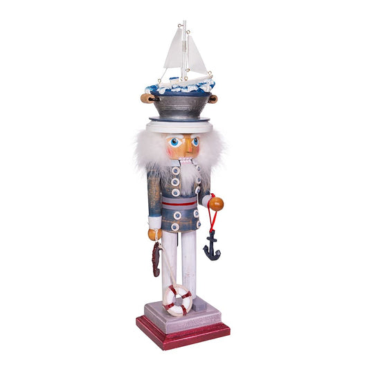 Kurt Adler Adler 18" Hollywood Sea Captain Nutcracker