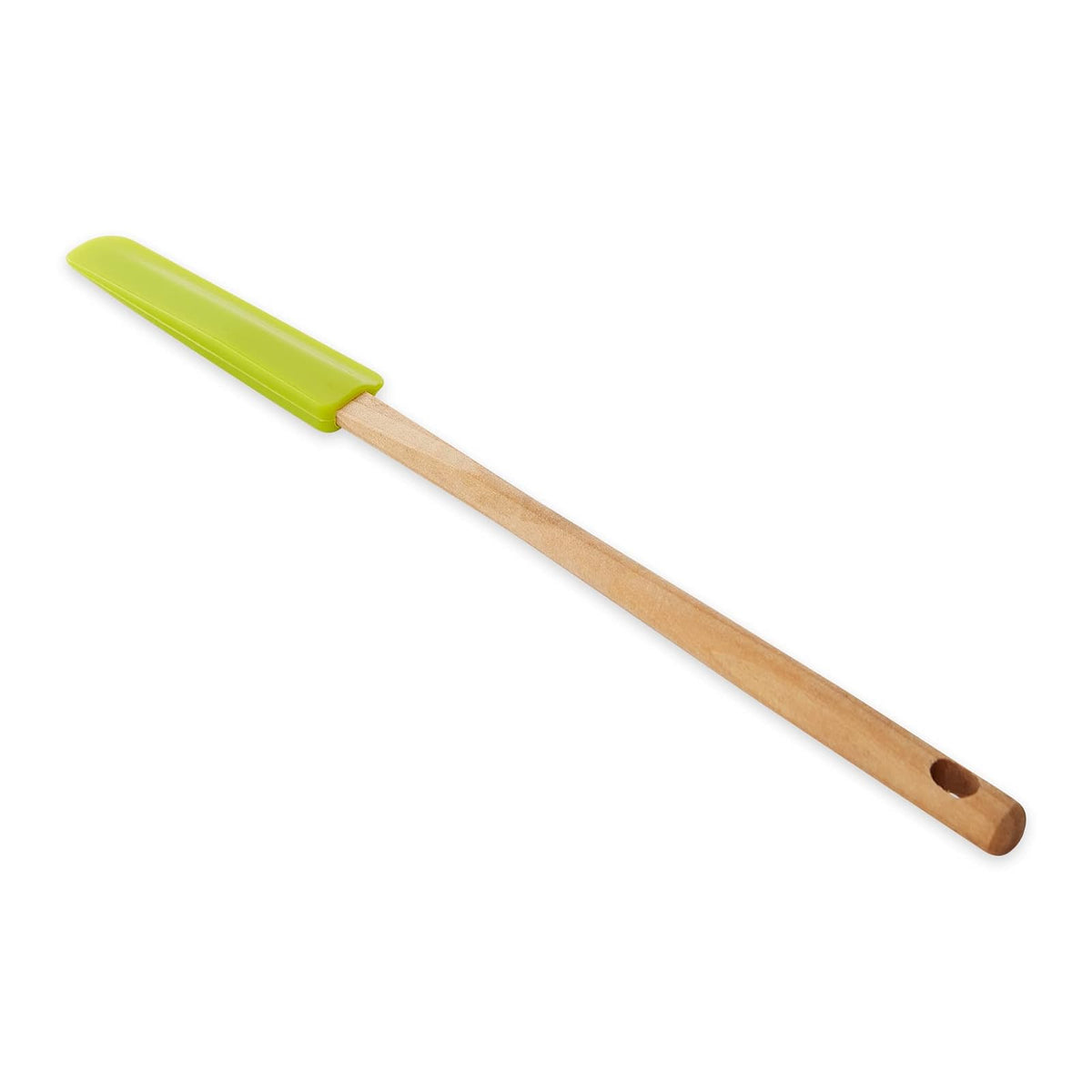 RSVP International Food Spatula, 11.75x.87", Green