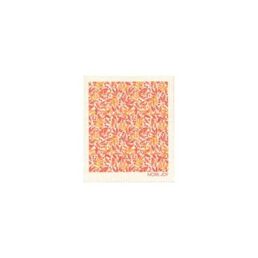 More Joy Fall Leaves Design Dishcloth, Pack of 2, Tea Towel, Kitchen Accessories