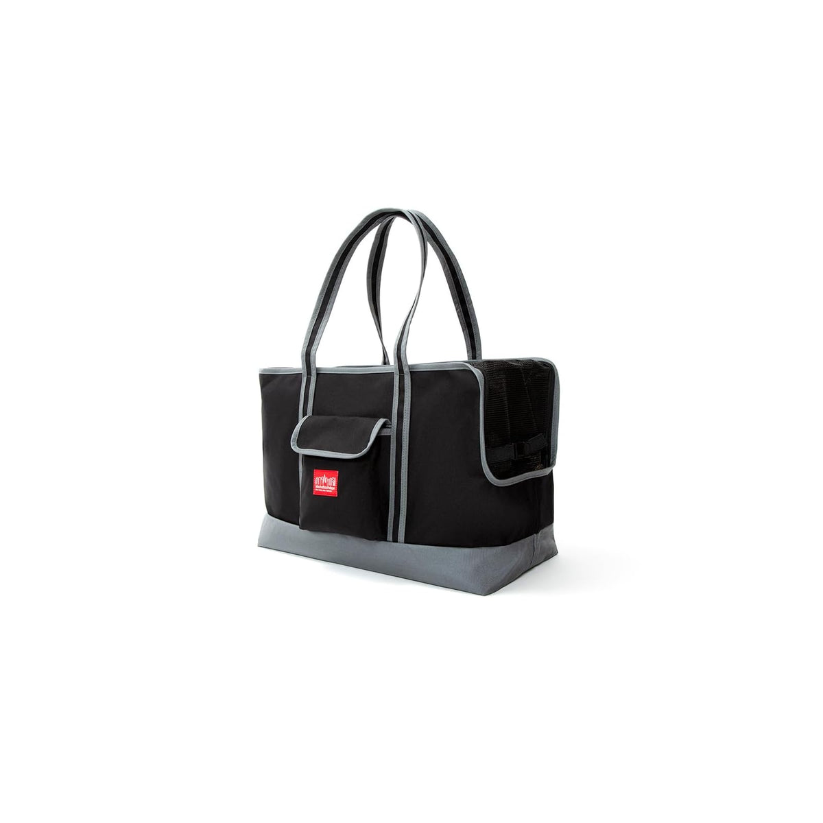 Manhattan Portage Animal Carrier, 19.0"L x 9.0"W x 13.0"H, BLK/GRY