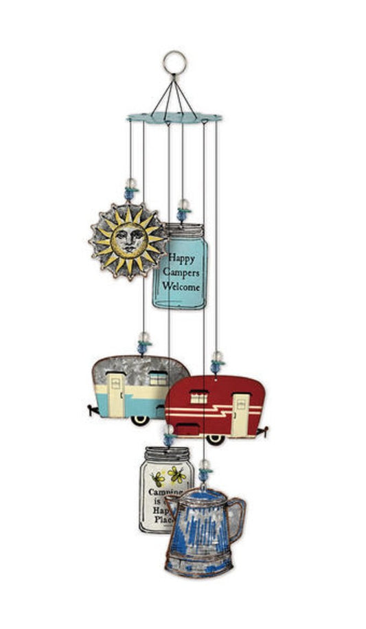 Sunset Vista Camping and Jars Chime