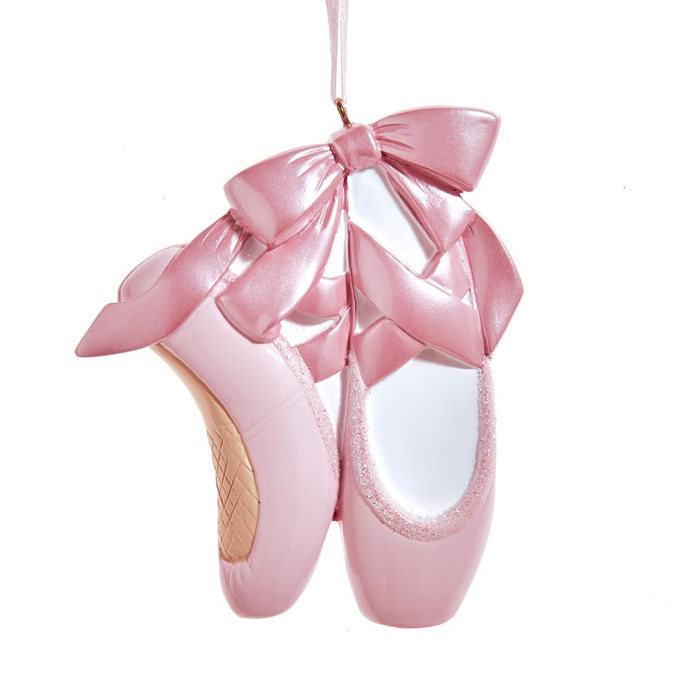 Kurt Adler Hanging Ornament, 3.5-Inch, Pink