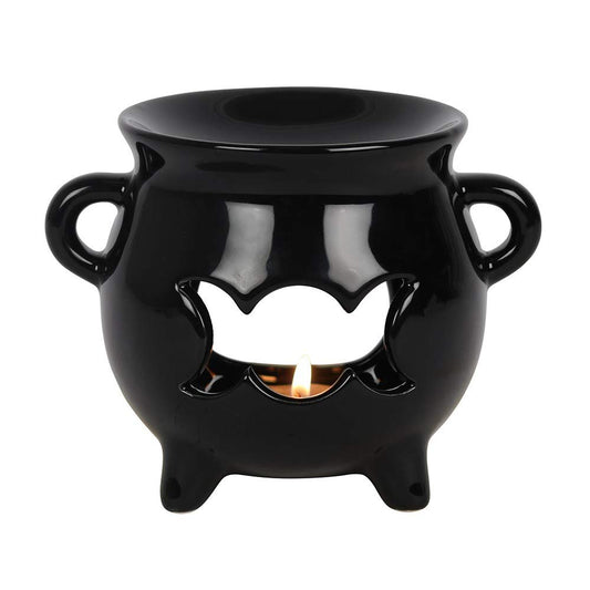 Pacific Trading Giftware Triple Moon Goddess Cauldron Tealight Candle Ceramic Oil Burner 4‚Äö√Ñ√π Tall